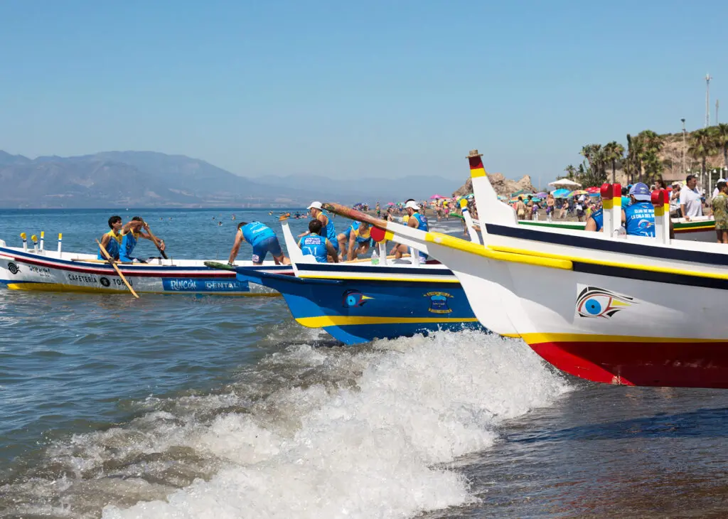 Bote del Club de Remo La Cala del Moral